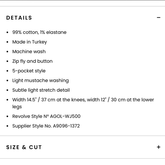 Agolde Jeans - Picture 5 of 8